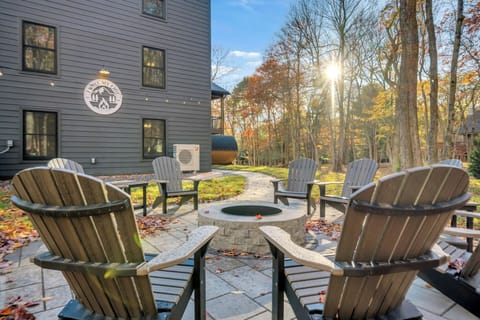 Catch Up with Family and Friends around the Fire Pit.