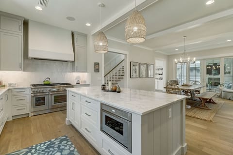 Custom Kitchen is Fully Equipped for Your Stay