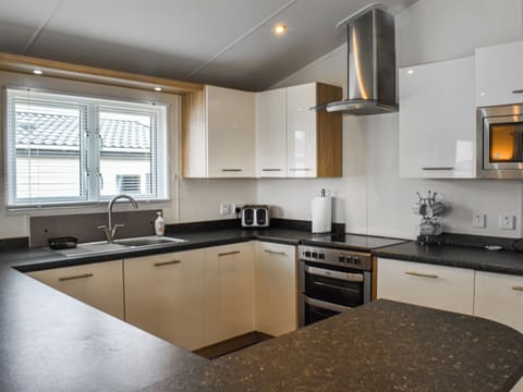 Kitchen area | Sunset Lodge, Heysham-Morecombe, near Lancaster
