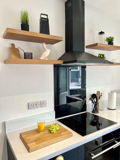 Sleek fresh design, with homely touches.