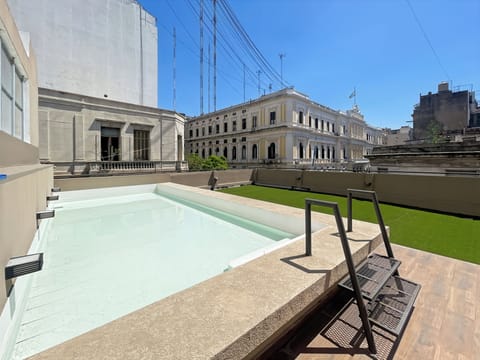Apartment, 1 Bedroom, Smoking, Balcony | Pool | Outdoor pool