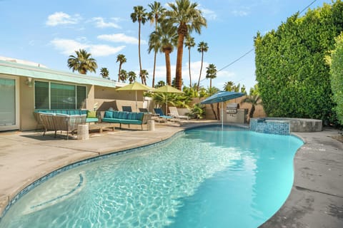 Private pool and hot tub.