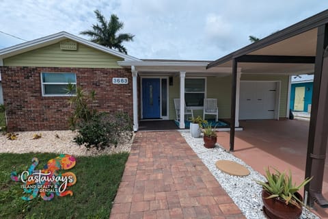 Front of Residence - Covered Carport