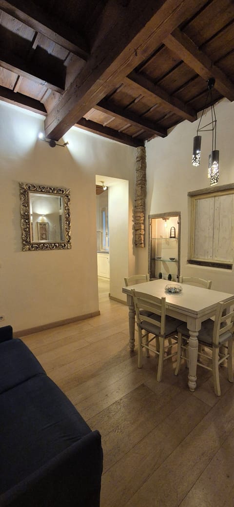 Superior Apartment, Courtyard View | Living area | Flat-screen TV