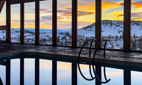 Snow or shine, you can swim in comfort in your private, heated, 16'x38' pool!
