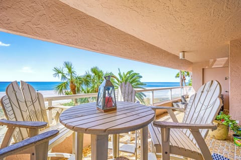 Large Private Balcony overlooking the Gulf of Mexico