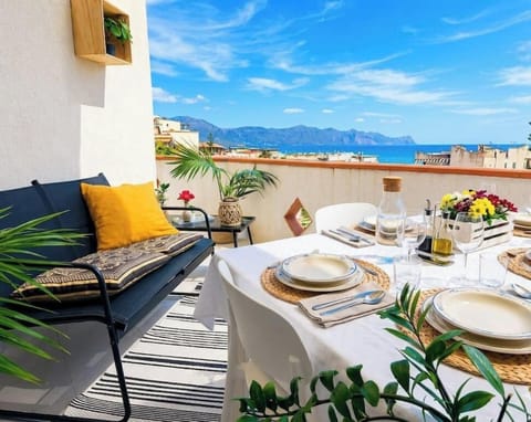 Apartment, Partial Sea View | Terrace/patio