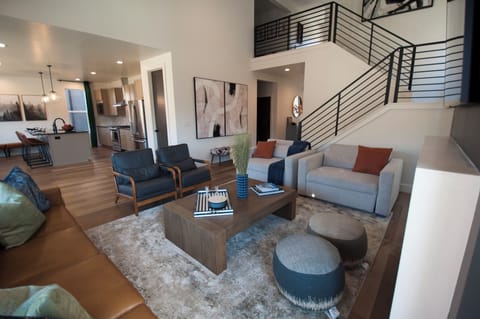 Open concept living area