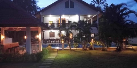 Front of property - evening/night