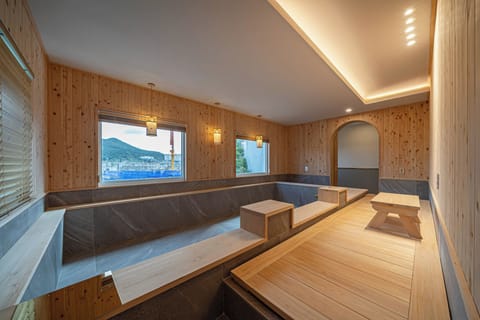Garden Suite - Ocean Pool Villa (Hot water fee extra) | Bathroom | Hair dryer, bathrobes, slippers, bidet