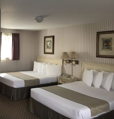 Blackout drapes, iron/ironing board, free WiFi, bed sheets