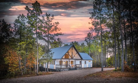 Top 1% Guest Favorite: Secluded luxury cabin on 1.25 private acres with a spacious pull-thru driveway.