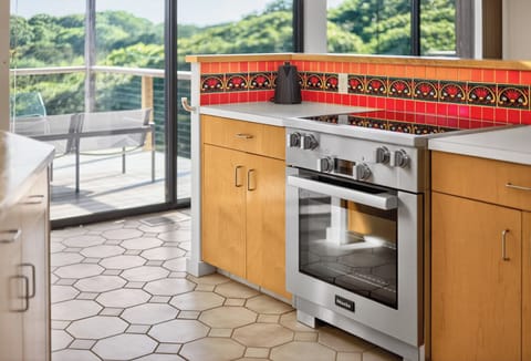 A new Miele induction range and All Clad cookware make cooking a joy!