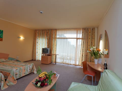 Studio, Balcony | In-room safe, desk