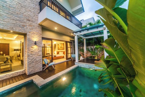 Deluxe Villa, 3 Bedrooms, Balcony, Mountain View | Private pool