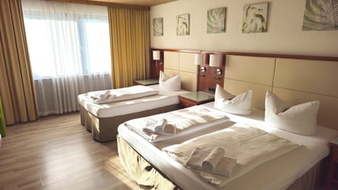 Classic Triple Room, Non Smoking | 1 bedroom, in-room safe, desk, laptop workspace
