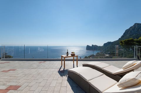 Panoramic Penthouse, Sea View | Terrace/patio