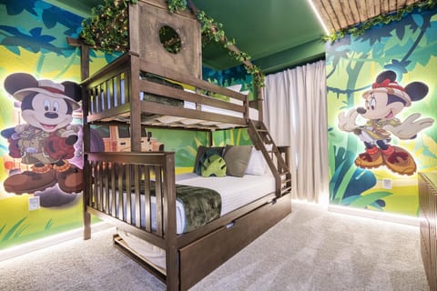 2nd Floor Mickey Room (Bunk Bed + Trundle)