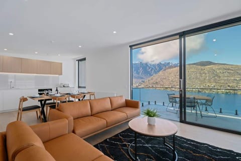 Jaw- dropping views from the open plan living area.