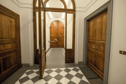 Interior entrance