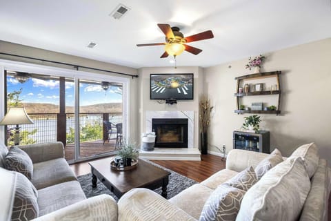 Stunning lake views from the living area