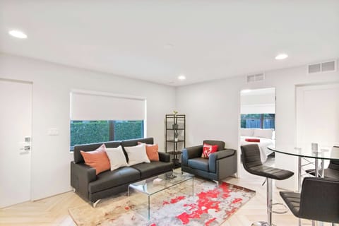 Spacious modern-designed living area