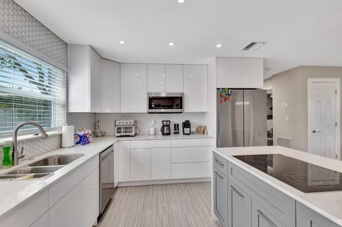 Whip up your favorite meals in the full kitchen