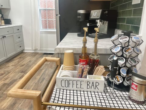 This coffee bar is designed to set your mornings off right!