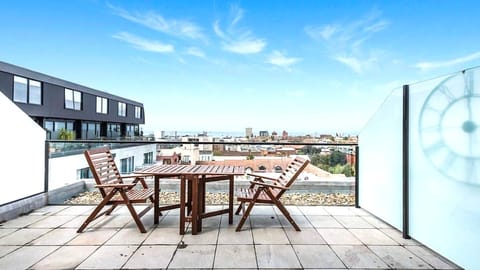 Your own private rooftop sanctuary, perfect for morning coffee or sunset drinks with a view