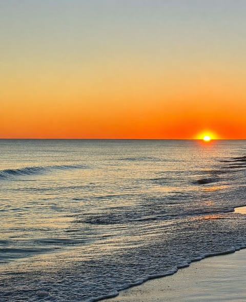Beach at sunset