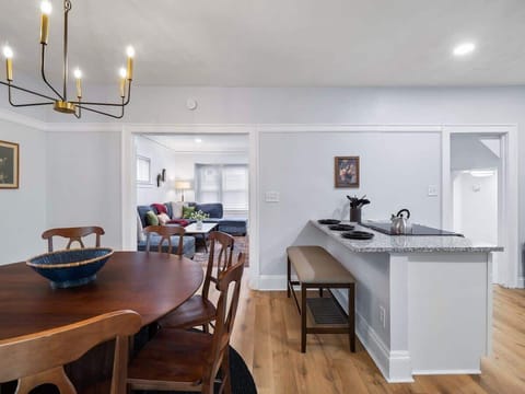 A grand dining table for cherished moments with loved ones.