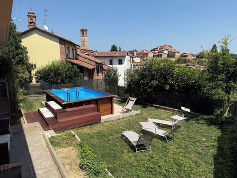 Swimming Pool, Composite Material, Backyard, Garden, Shade, Yard, Resort, Landscaping, Design, Water Feature