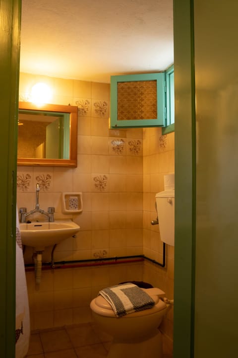 Shower, free toiletries, towels