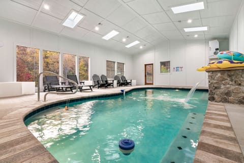 private indoor heated saltwater pool
