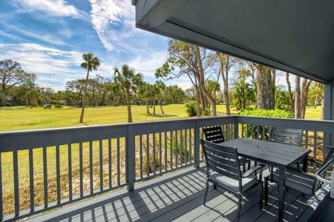Private Deck Overlooking Golf Course