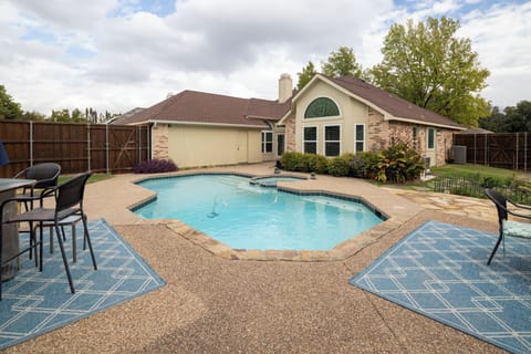 Butterfly garden, outdoor seating, and pool (unheated as of 11/2024 for repairs)
