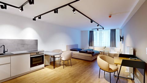 Modern and spacious apartment in the N°8A Boardinghouse Lüneburg