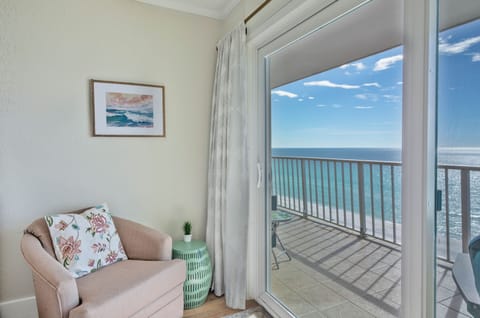 Gulf front master bedroom