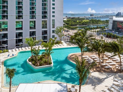Dive into bliss! The sparkling pool awaits your splash.
