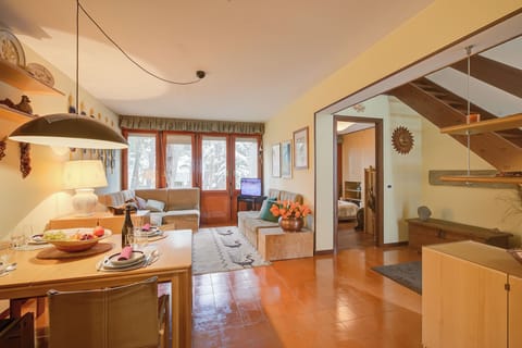 Living and dining room