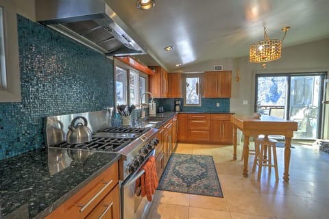 Fully equipped kitchen to help fuel your next adventure