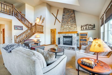 Granby Vacation Rental | 4BR | 3BA | 2,687 Sq Ft | Stairs Required