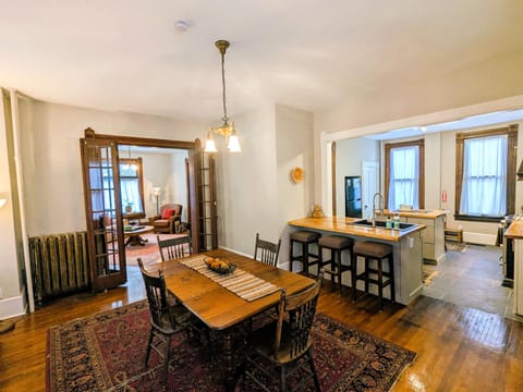 DINING ROOM with view to Kitchen and Living Room