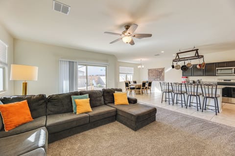 San Tan Valley Vacation Rental | 3BR | 2.5BA | 2,566 Sq Ft | Stairs Required
