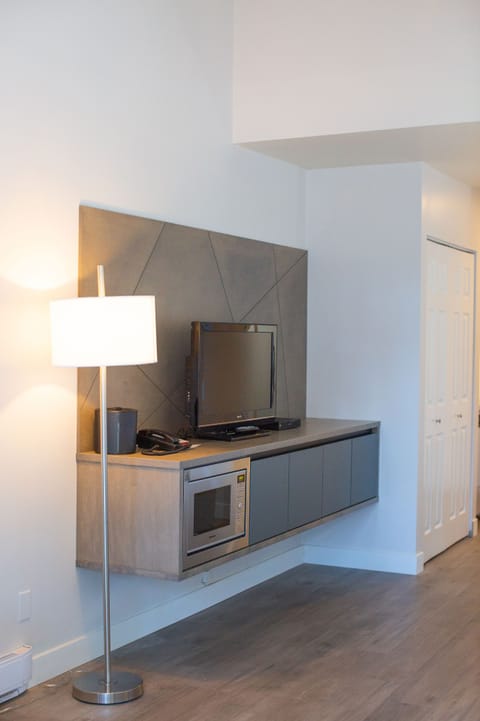 Individually decorated, individually furnished, desk, laptop workspace