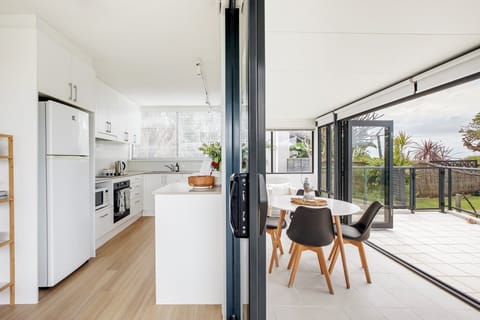 Kitchen and sunroom