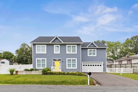 Modern home with standout curb appeal