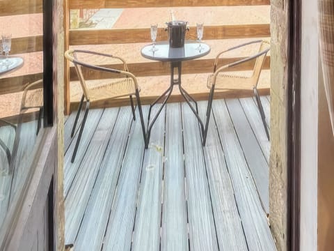 Sitting-out-area | Stewards Granary - East Learmouth Farmstays, Berwick-upon-Tweed