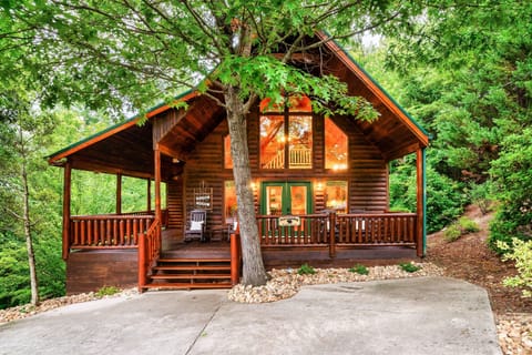 Private cabin in the woods. This cabin is located on .7 acres
