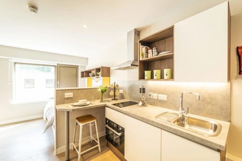 Studio, 1 Double Bed, Non Smoking | Private kitchen